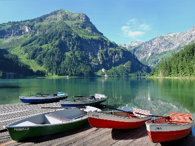 Boats sea nature lake Photo