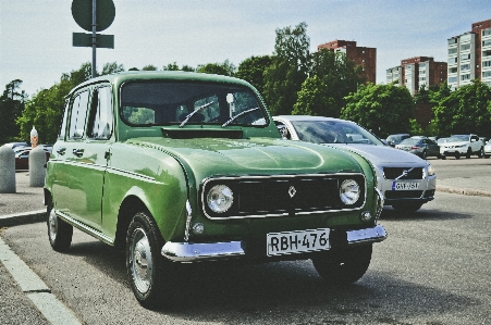 Asphalt car retro automobile Photo