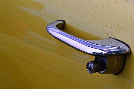 Car door handle classic Photo