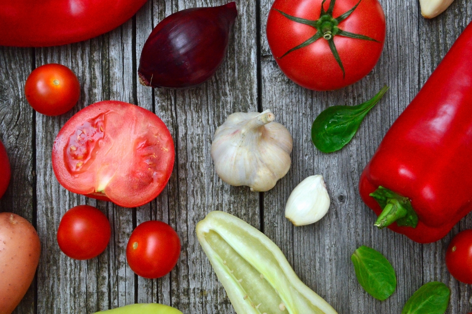 Vegetables colorful vegetable background