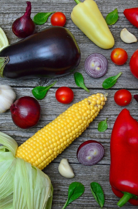 Vegetables colorful vegetable background