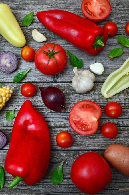 Vegetables colorful vegetable background