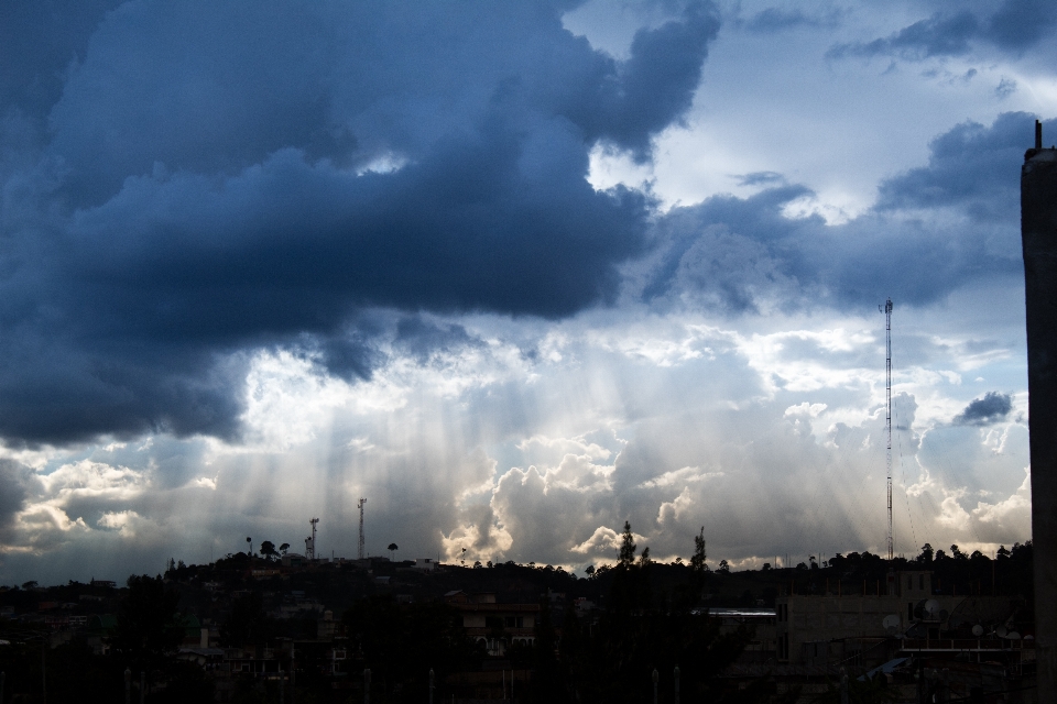 Ciel nuage jour atmosphère