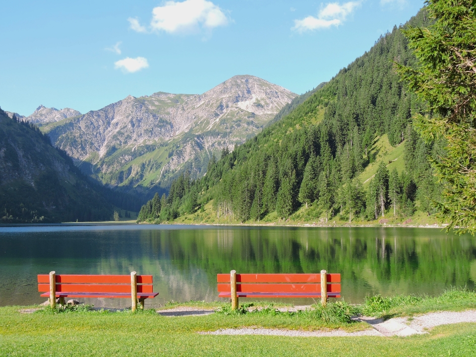 Lago de montaña
 reserva natural
 paisaje