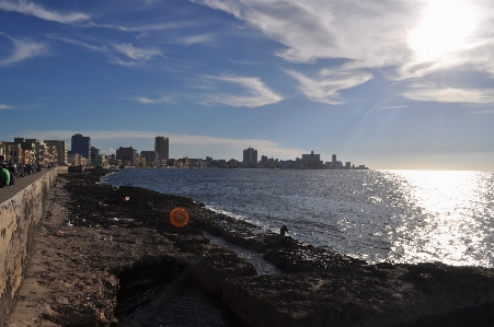 Cuba sea sky body of water Photo