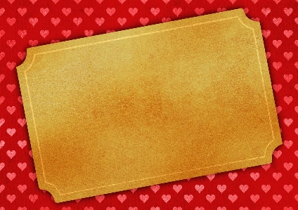 Frame hearts paper background Photo