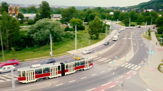 Tram tramway road transport Photo