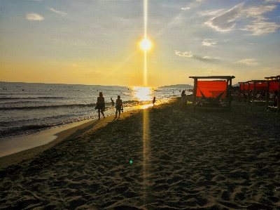 Photo Plage mer sous plan d'eau
