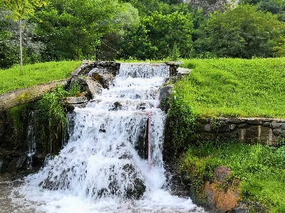 Waterfall water nature resources Photo