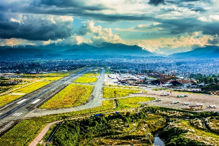 Foto Nepal kathmandu
 tribhuvan
 internazionale