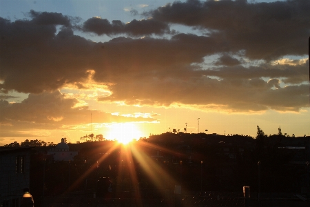 Atardecer cielo naturaleza guatemala Photo