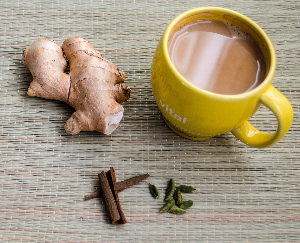 Tea cup coffee root vegetable