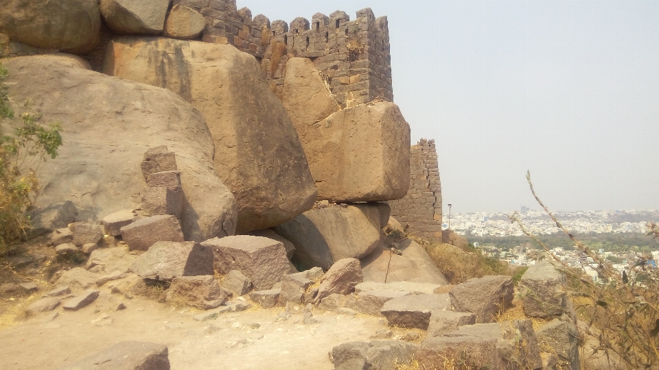 Golconde
 hyderabad
 collines montagnes