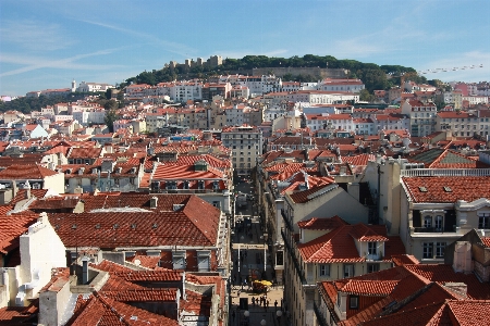 Photo Lisbonne ville zone urbaine
 ciel