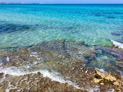 Italy sea turquoise blue Photo