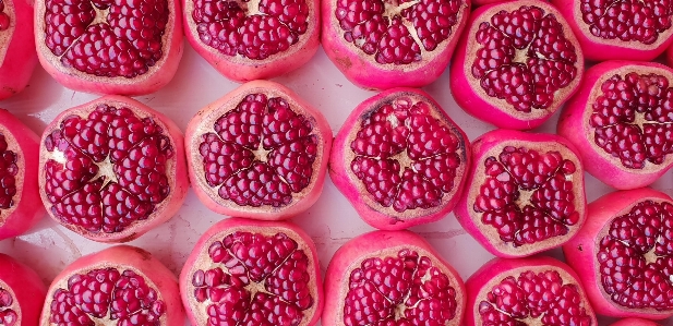 Fruits pomegranate food fruit Photo