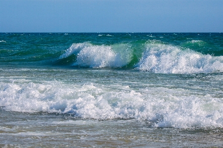 Sea wave wind Photo