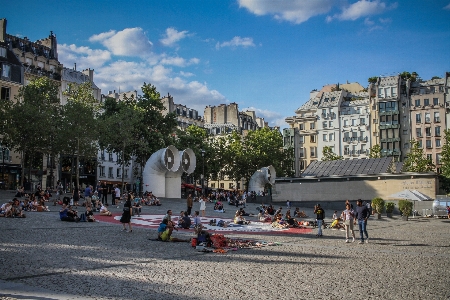 Paris france canon7d centre pompidou Photo