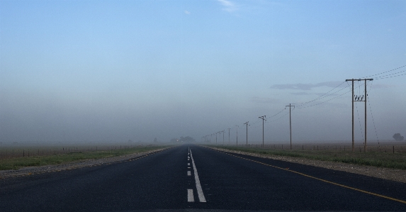 Road countryside farmlands sky Photo