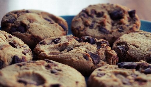 Foto Cookies chocolate chip cookie
 pembakaran
 makanan