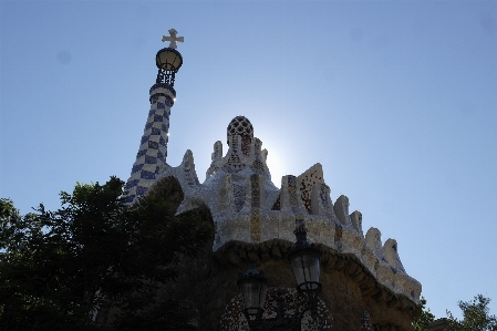 Park guell gaudi barcelona spain Photo