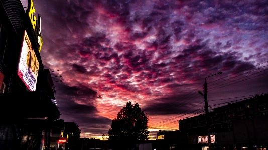 Sky clouds weather evening Photo