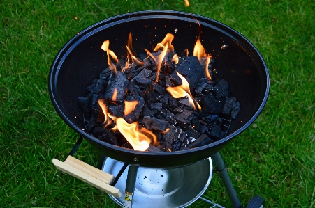 Grill barbecue fire charcoal Photo