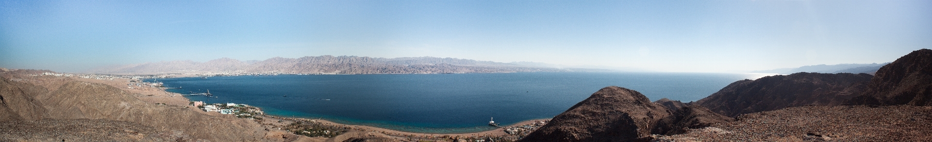 Israel eilat rocks harbour Photo