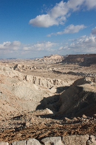 イスラエル 荒野 パノラマ 悪地帯
 写真