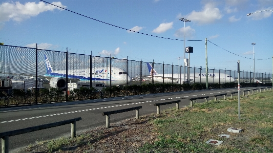 Sydney airport all nippon airways united airlines land vehicle Photo