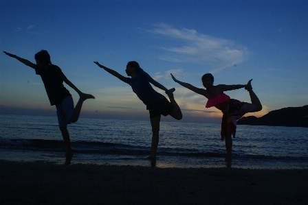 Yoga thailand body of water sea Photo