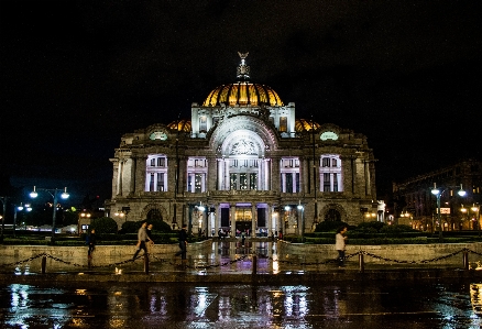 Structure bellas artes mexico reflection Photo