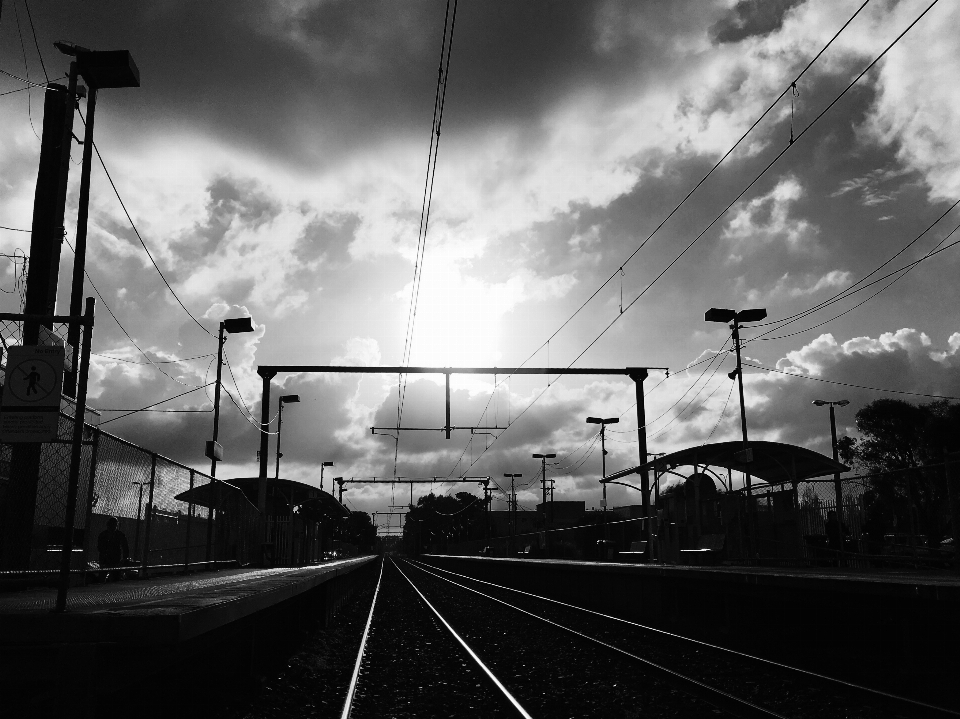 Train tracks melbourne australia