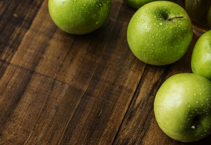 Apple closeup food photography Photo