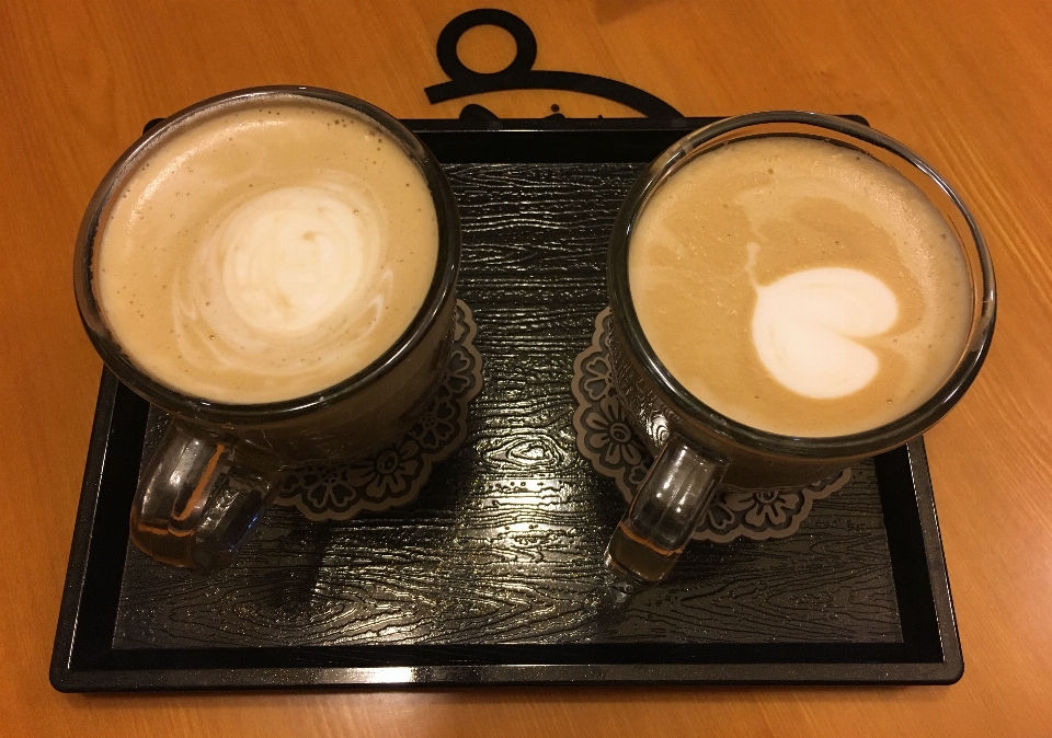 Kopi espreso latte cangkir