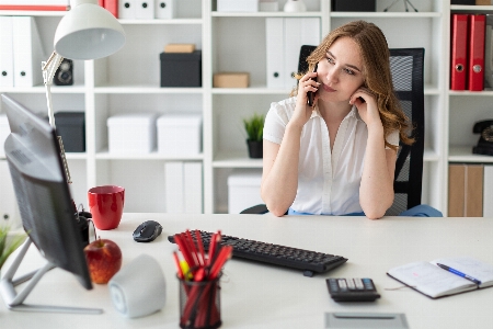 Girl young business businesswoman Photo