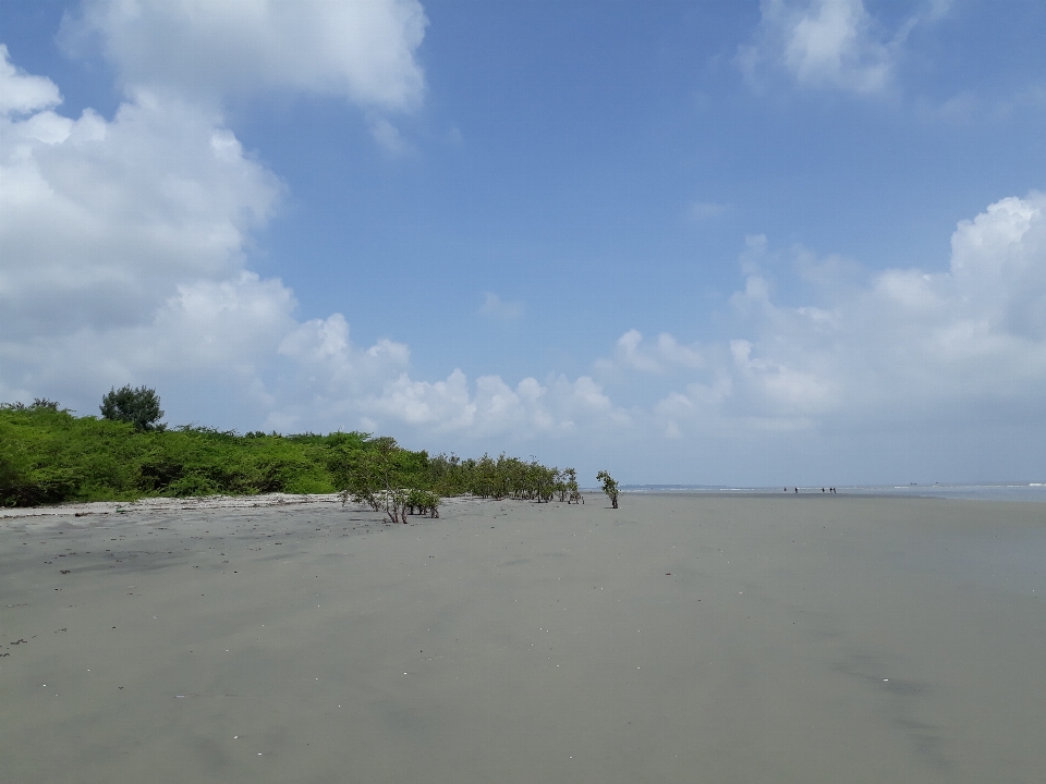 Naturaleza cielo playa nube