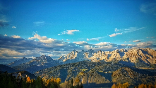 Dachstein glacier mountains austrian Photo