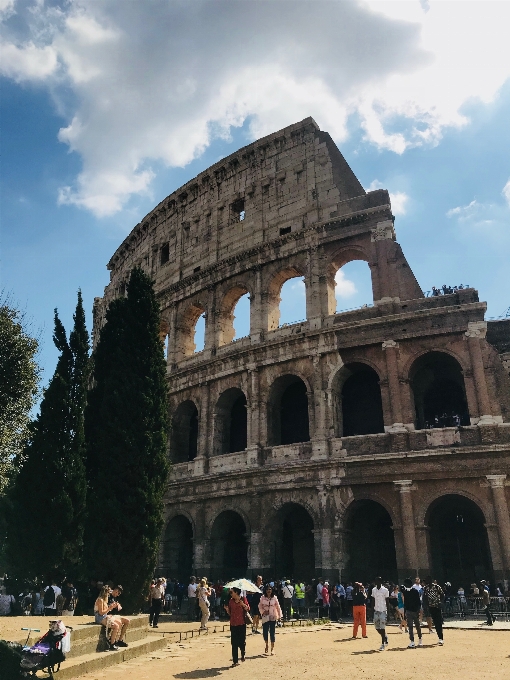 Rome italy colosseum landmark