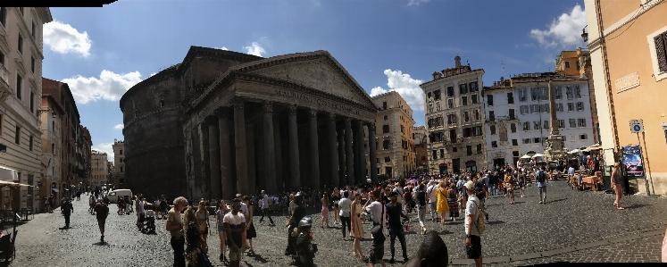 Foto Roma italia panteon objek wisata
