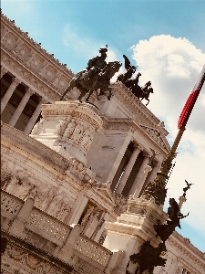 Flag italy landmark sky Photo