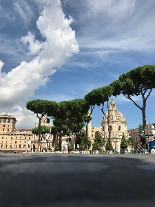 Rome italy roman streets italian Photo