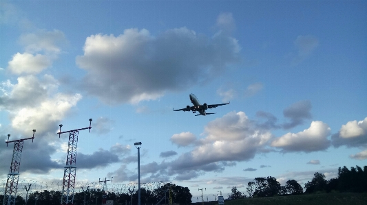 Sydney airport qantas sky Photo