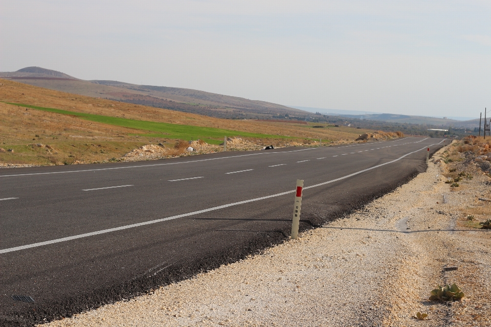 Way road asphalt lane