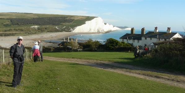 Eastbourne seven sisters highland terrain Photo