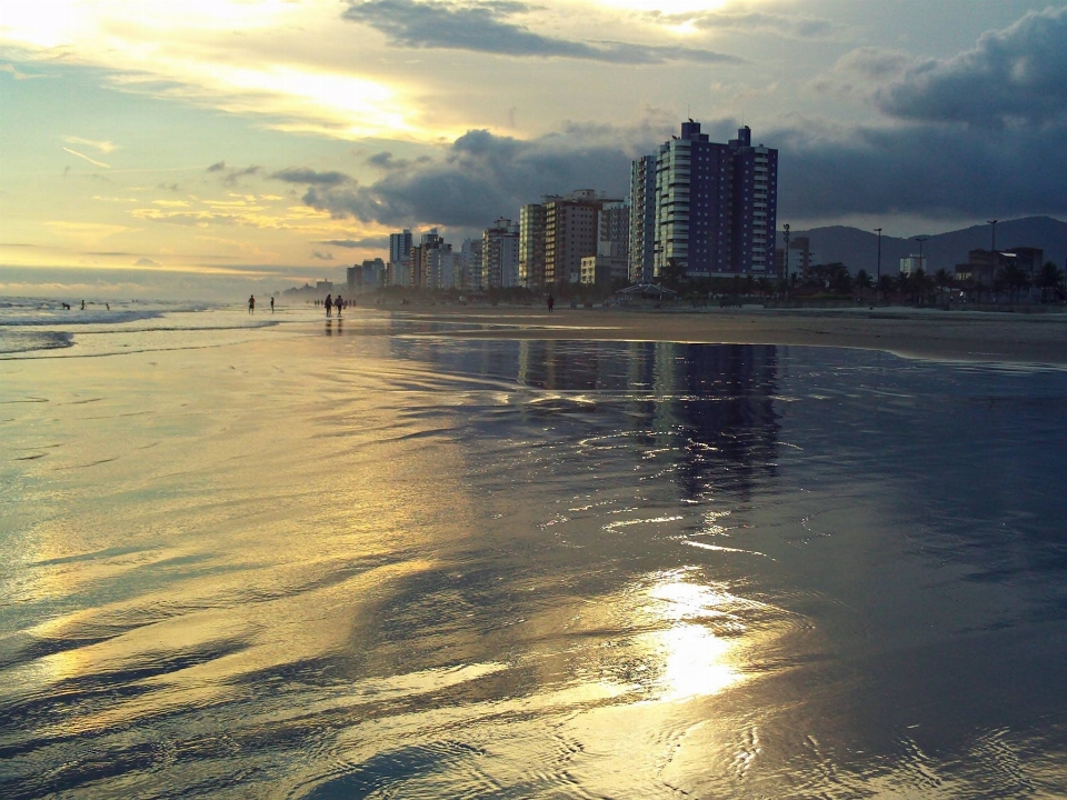 Sun sea reflection sky