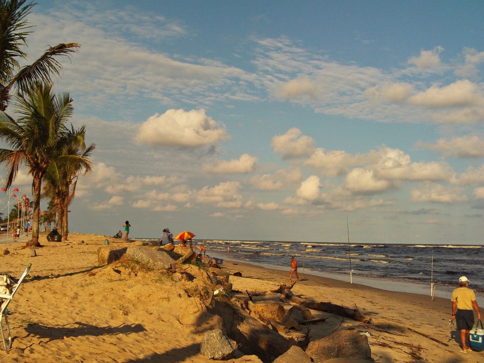 Praia sky sea beach