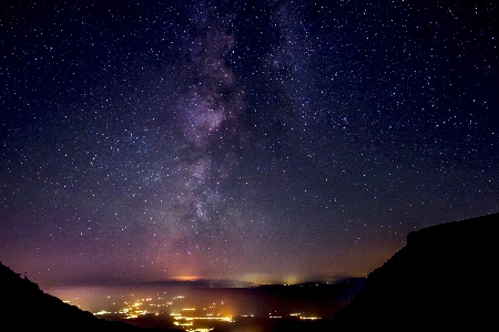 夜 空 ミルキー 道 写真