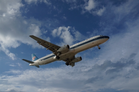 Flugzeug flugzeughimmel
 himmel fluggesellschaft Foto