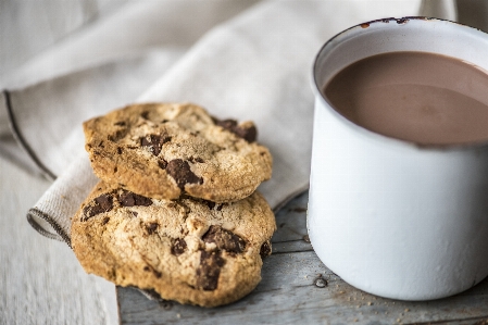 Baked beverage biscuit brown Photo